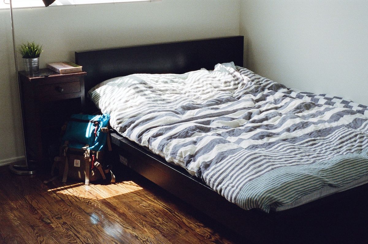 ágy, hálószoba