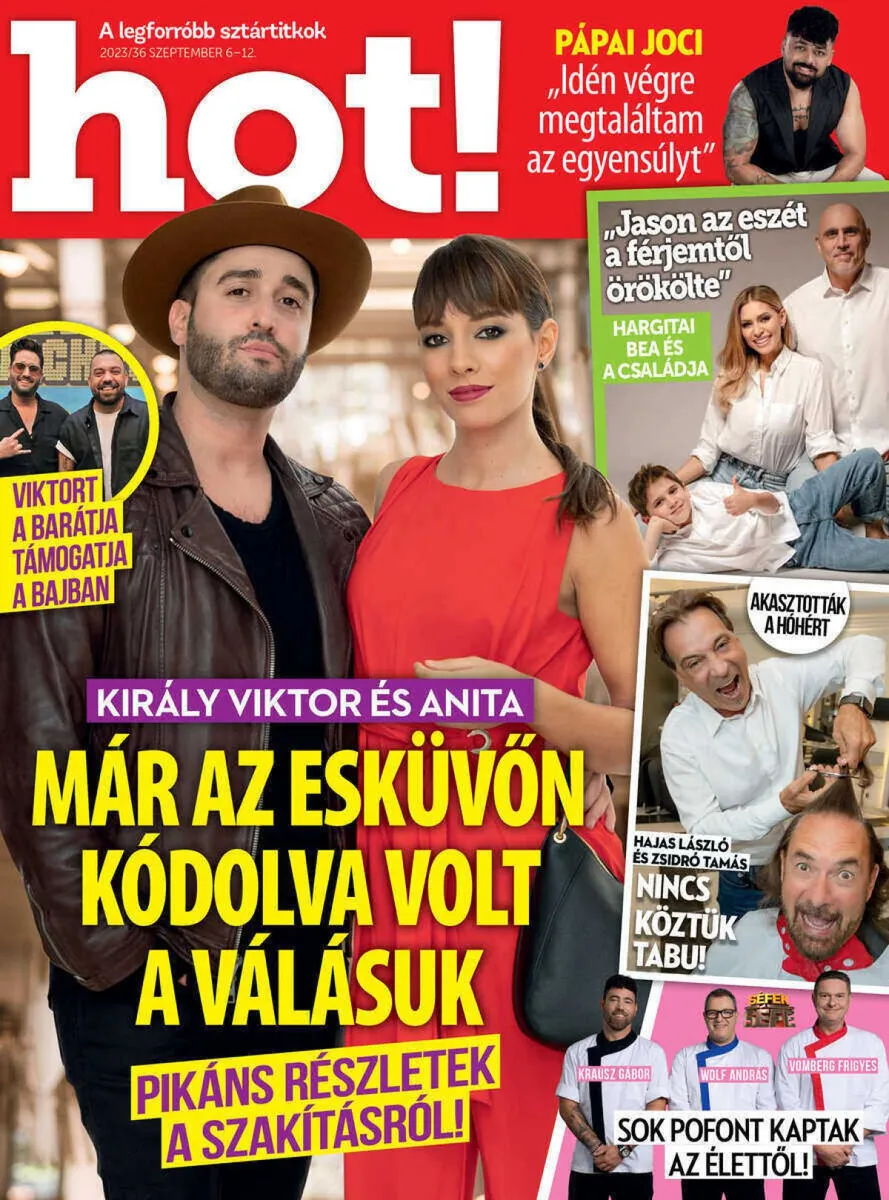 Király Viktor És felesége hamarosan válik