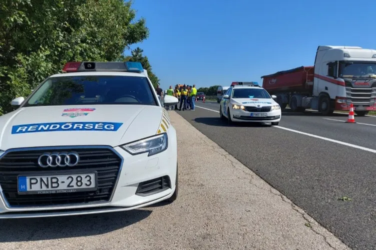 sztráda m7es holttest haláleset