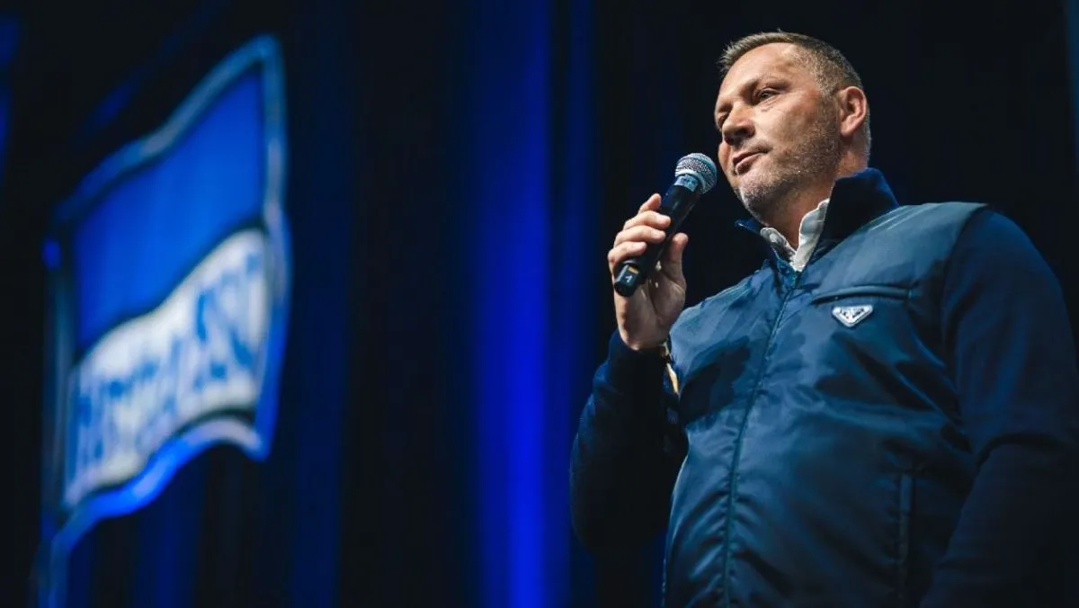Dárdai Pál nagy sikert aratott a Hertha taggyűlésén
