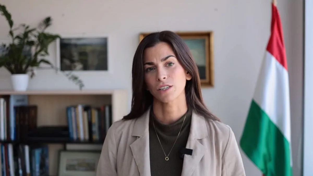 Szentkirályi Alexandra, fotó: Facebook videó