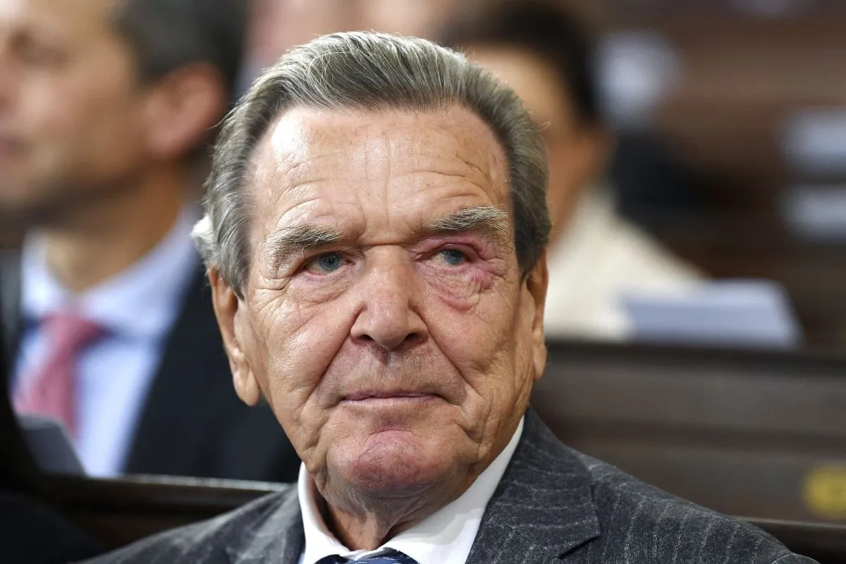 Gerhard Schröder, AFP