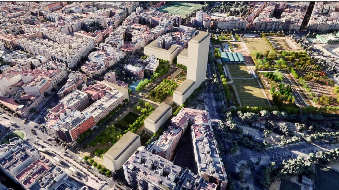 Új, hatalmas park nyílik Madrid központjában
