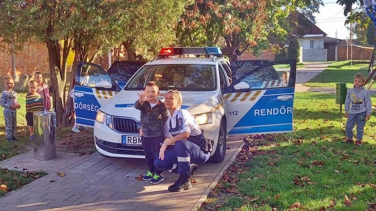 Rendőrök váltották valóra az 5 éves Bence nagy álmát, ezt a napot sosem felejti el