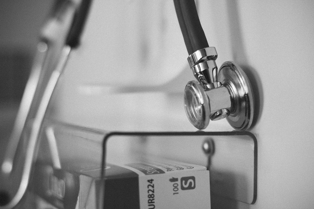 orvos, kórház, beteg, betegség, háziorvos, sztetoszkóp, Pixabay illusztráció