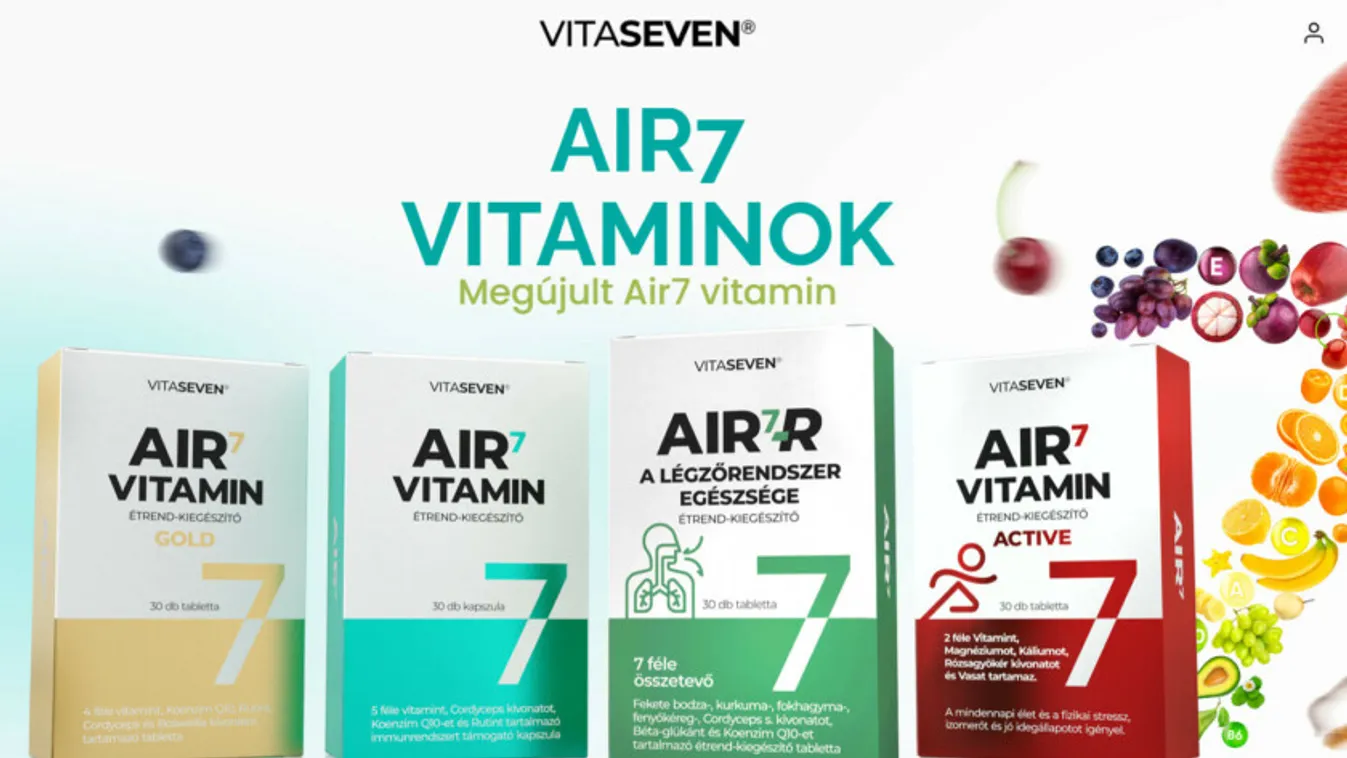 Újra kapható az Air7 vitamin