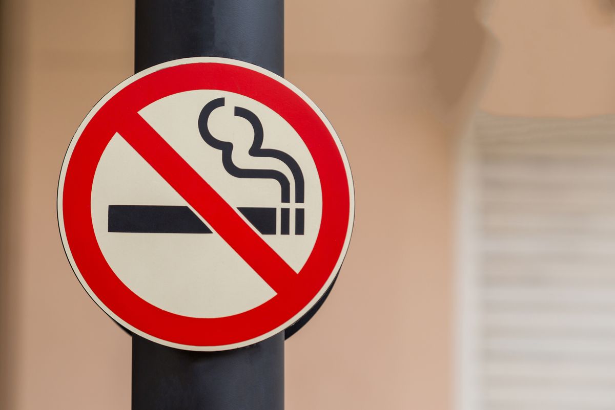 No,Smoking,Sign,On,Public,Place,Background