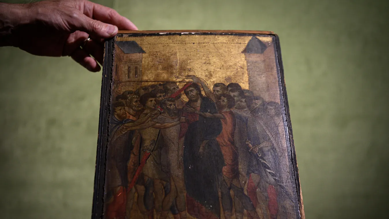 Évekig egy konyha falán lógott, most a párizsi Louvre-ba kerül a híres firenzei festő műve