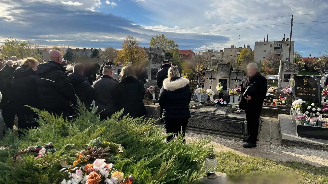 Megszakad a szív: hófehér urnában temették el az öngyilkosságba hajszolt sümegi Pistikét