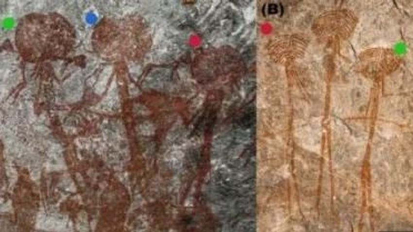 A hideg is kiráz: földönkívülieket ábrázoló barlangrajzokat fedeztek fel – fotók | BorsOnline