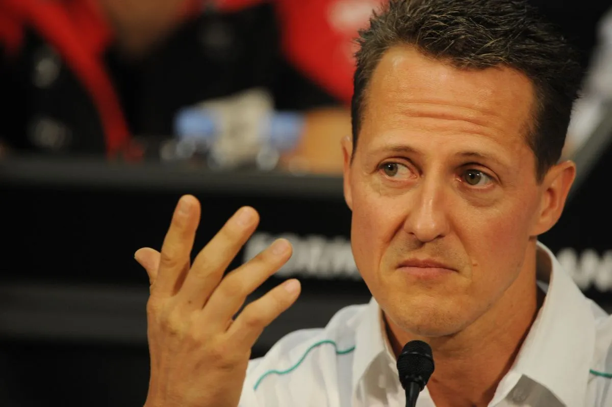 Michael Schumacher AFP (Photo by Dimitar DILKOFF / AFP)