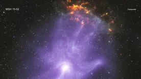 Döbbenetes jelenséget látott az űrben a NASA: Isten kezét kapták lencsevégre - videó