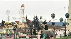 Csodás karácsonyi hangulatú díszkivilágítással készülnek Szerencsen