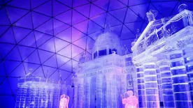 Videó: Így faragják ki jégből a Tátra legszebb látványosságát, ami hamarosan nyit