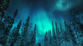 Így telik a tél a varázslatos sarkvidéki Lappföldön