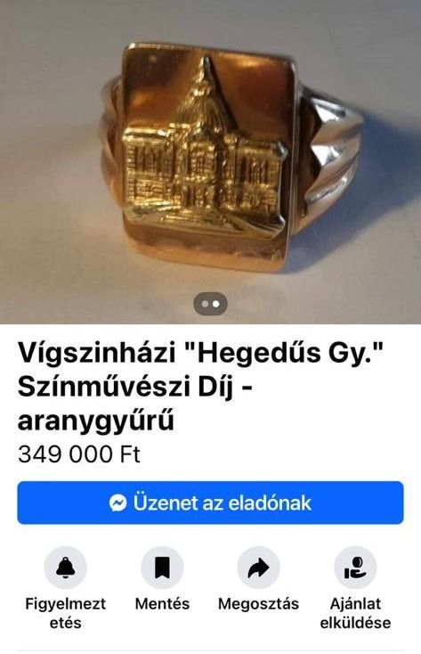 Tahi Tóth Gábor árulja a színészlegenda gyűrűjét