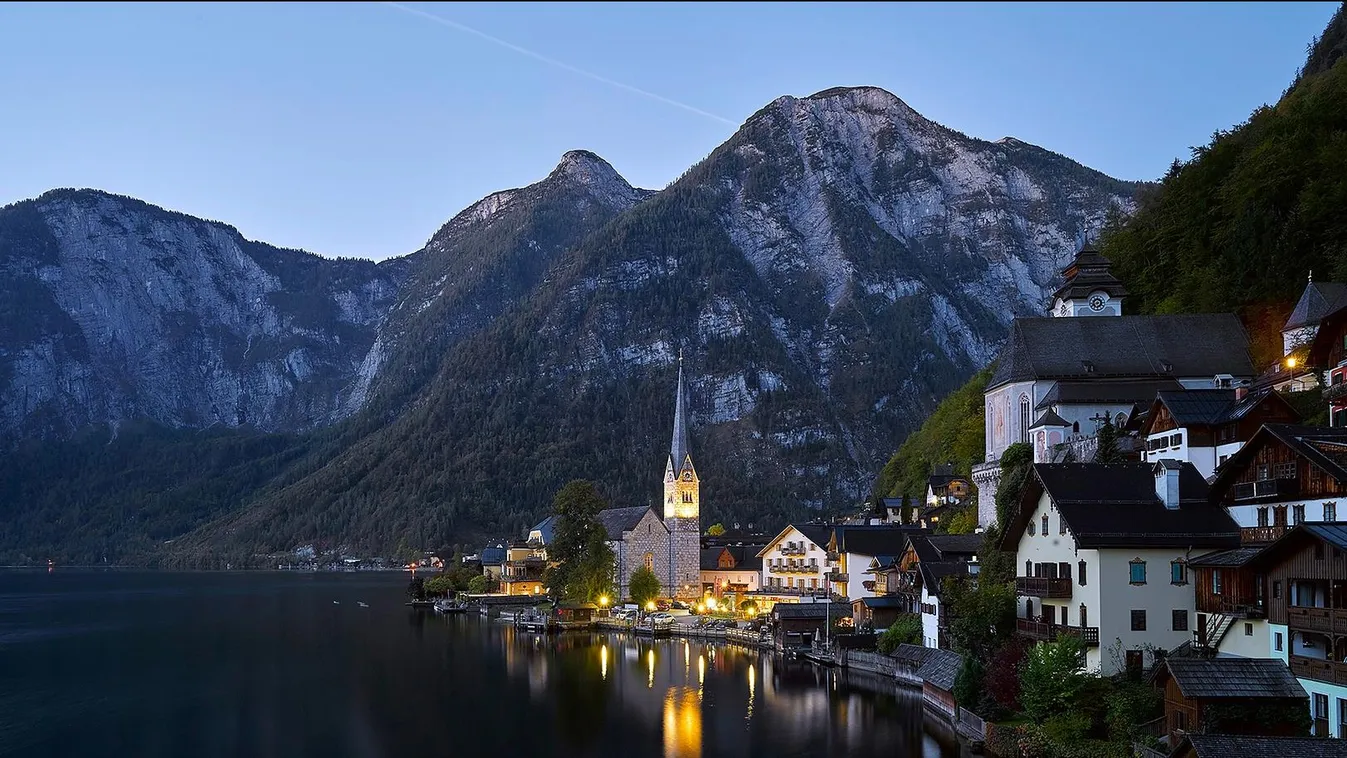 Friss képeken az ausztriai meseváros, Hallstatt