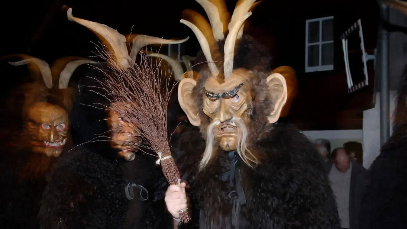 Itt kihalt a krampusz, de Ausztriában él, virul és masírozik