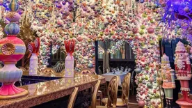 Ez a világ leggazdagabban díszített étterme karácsonykor