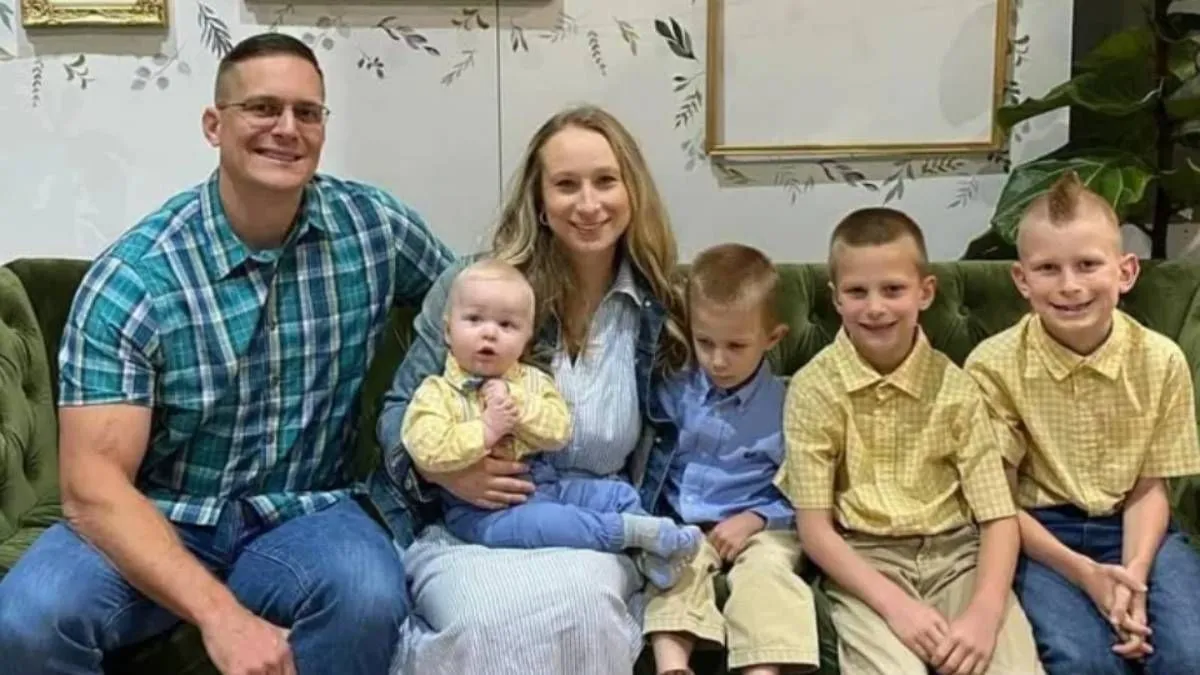 Cody Capps és családja, fotó: GoFundMe