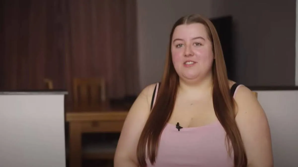 Abbie, vízallergia, fotó: Truly YouTube videógrab
