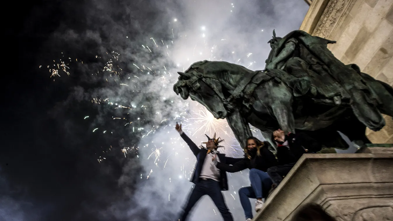Olaszok, németek és franciák szilvesztereztek fővárosunkban
