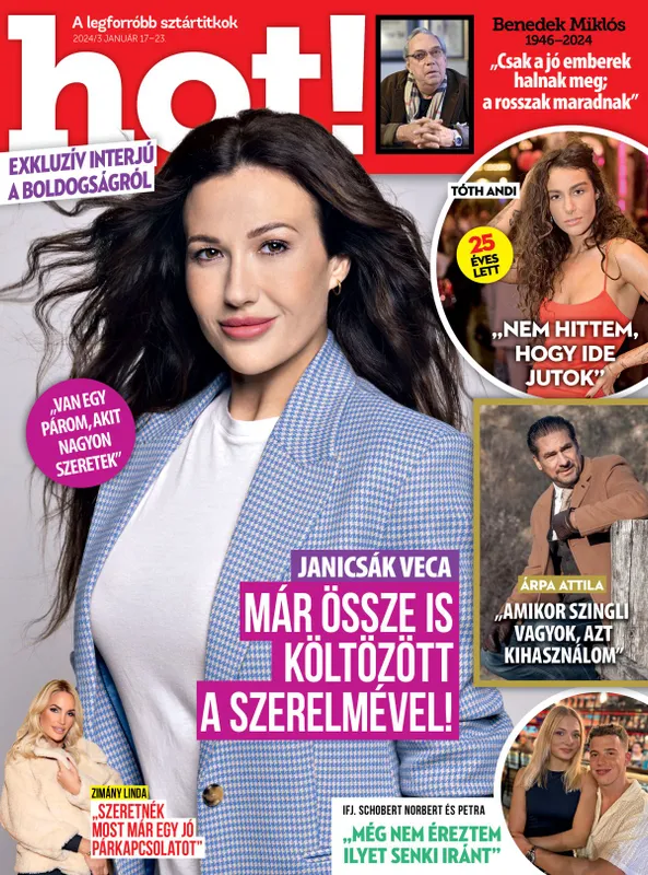 A legújabb hot! magazinban számos sztárról olvashatnak eddig nem tudott titkokat!