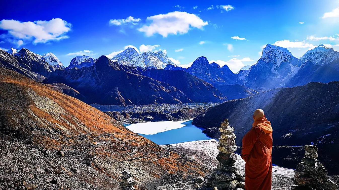 Egy apró kislány a világ legfiatalabbja, aki feljutott a Mount Everest alaptáborába
