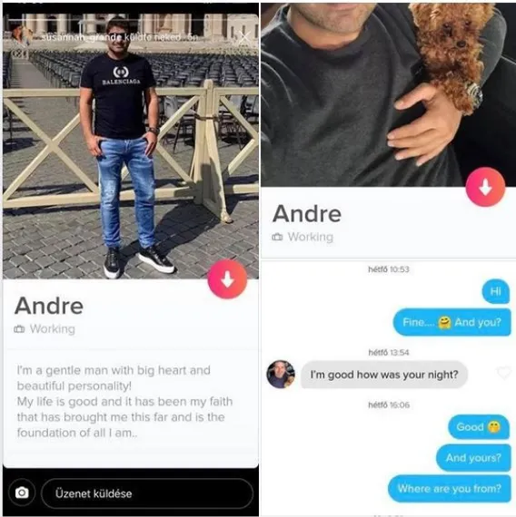 Hajdú Péter képeivel is visszaéltek a Tinder nevű társkeresőn