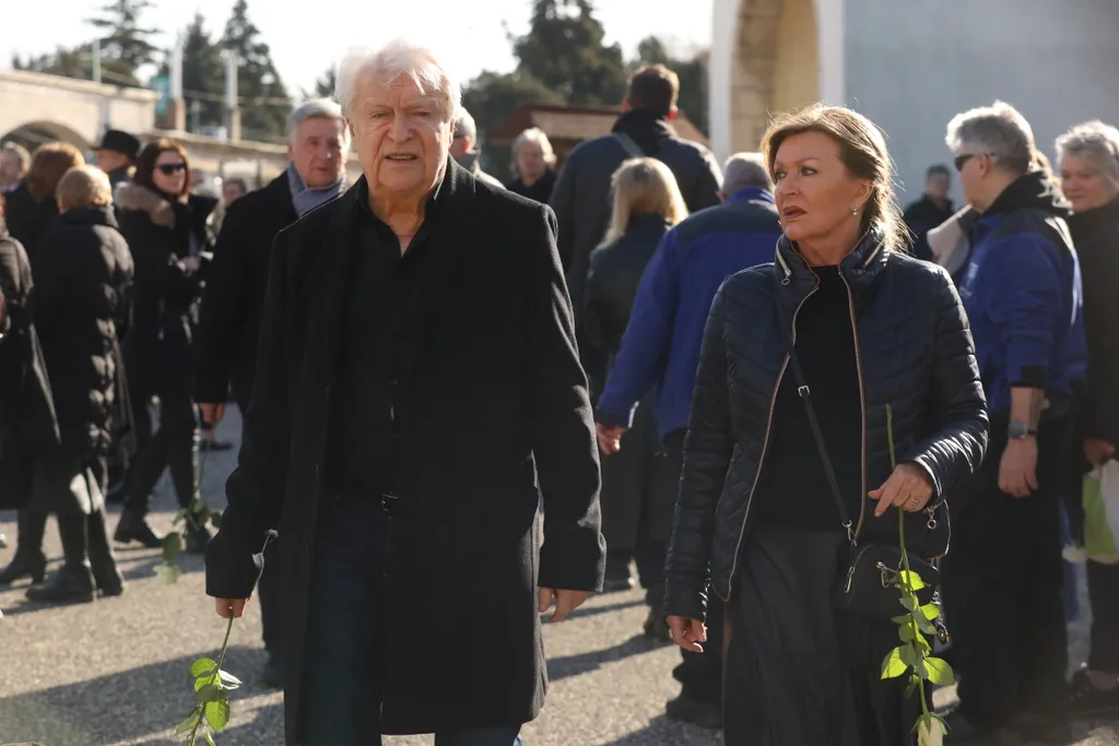 BENEDEK MIKLÓS TEMETÉS 2024.02.06.
Lukács Sándor és felesége