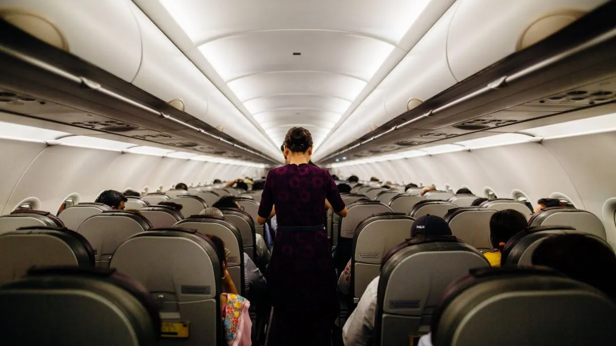 Stewardess légiutas-kísérő repülőgépi személyzet