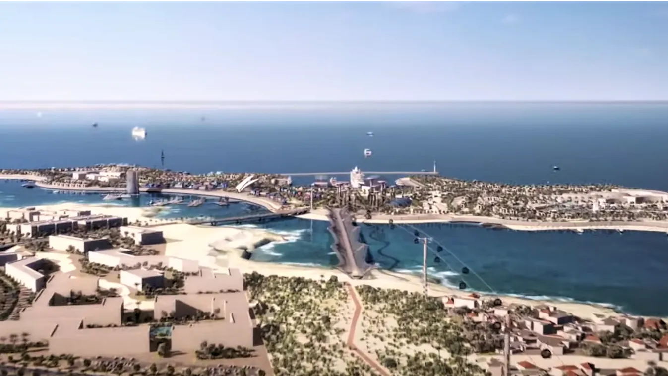 Videó: Egyiptomban épül az új Dubaj