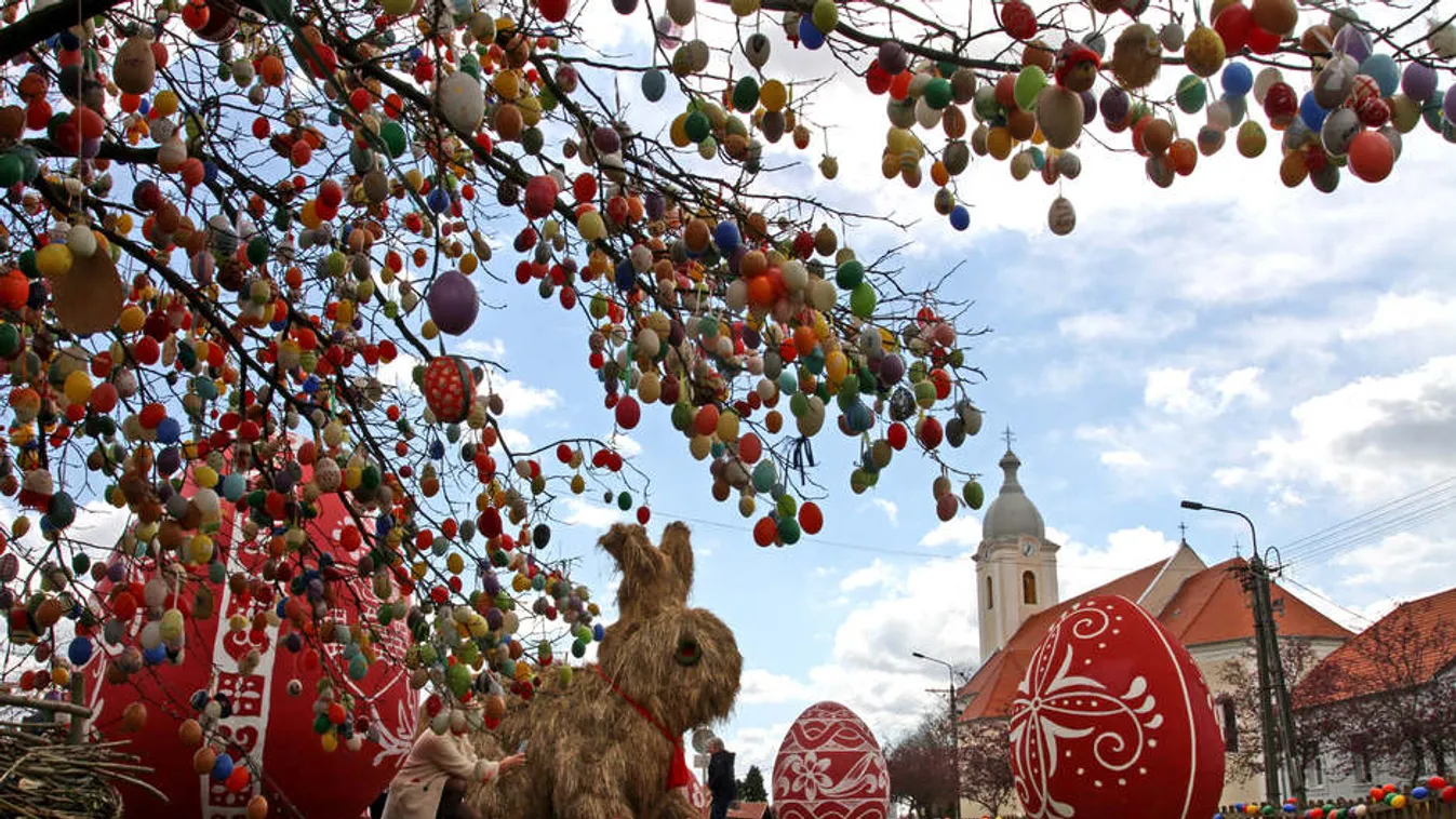 Lenyűgözően fest a kéthelyi tojáspark