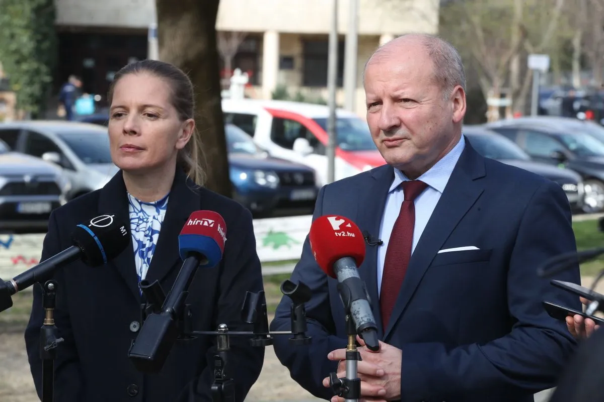 Király Nóra és Simicskó István vizsgálóbizottságot állítana fel (Fotó: Teknős Miklós)
