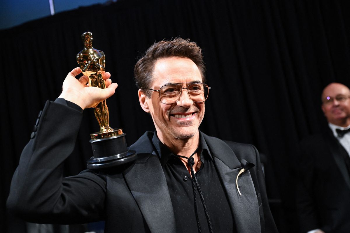 96th Academy Awards Robert Downey Jr. Oscar-díj 2024, Oppenheimer AFP