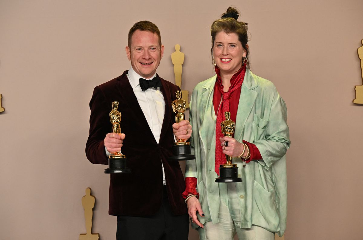 96th Oscars Academy Awards - Press Room, Oscar-díj 2024, Szegény párák