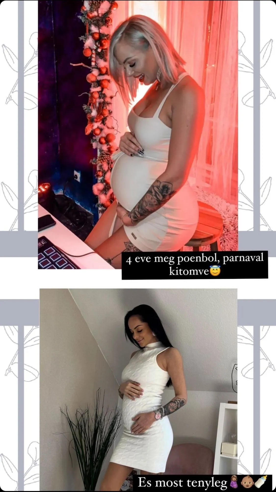 Turi Xénia terhes