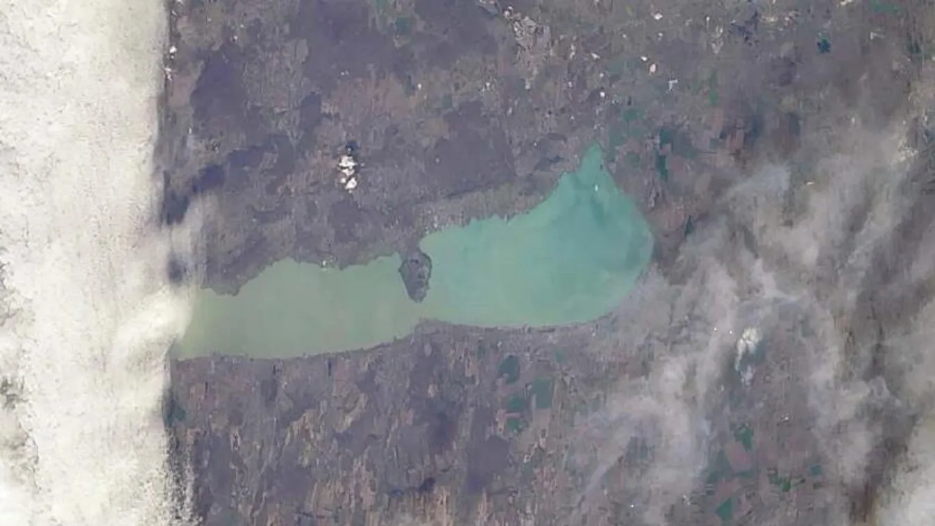 Űrfotó - Hazánkban a Balatonról készített elsőként képeket a magyar műhold