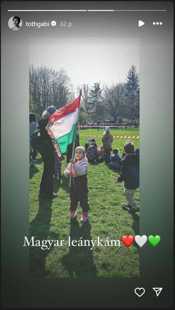 Tóth Gabi Hannaróza március 15