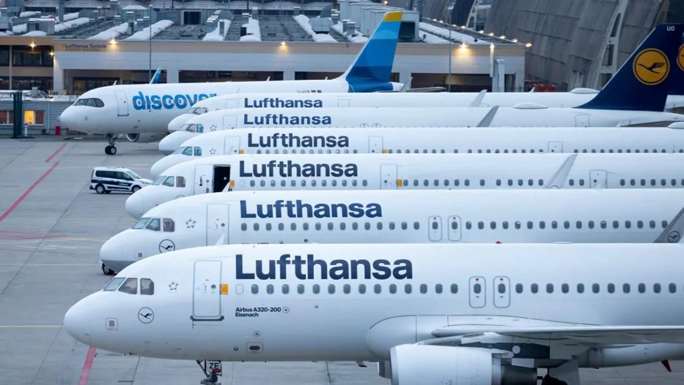Sztrájkolnak a Lufthansa légiutas-kísérői a frankfurti reptéren, ma 600 járatot törölnek