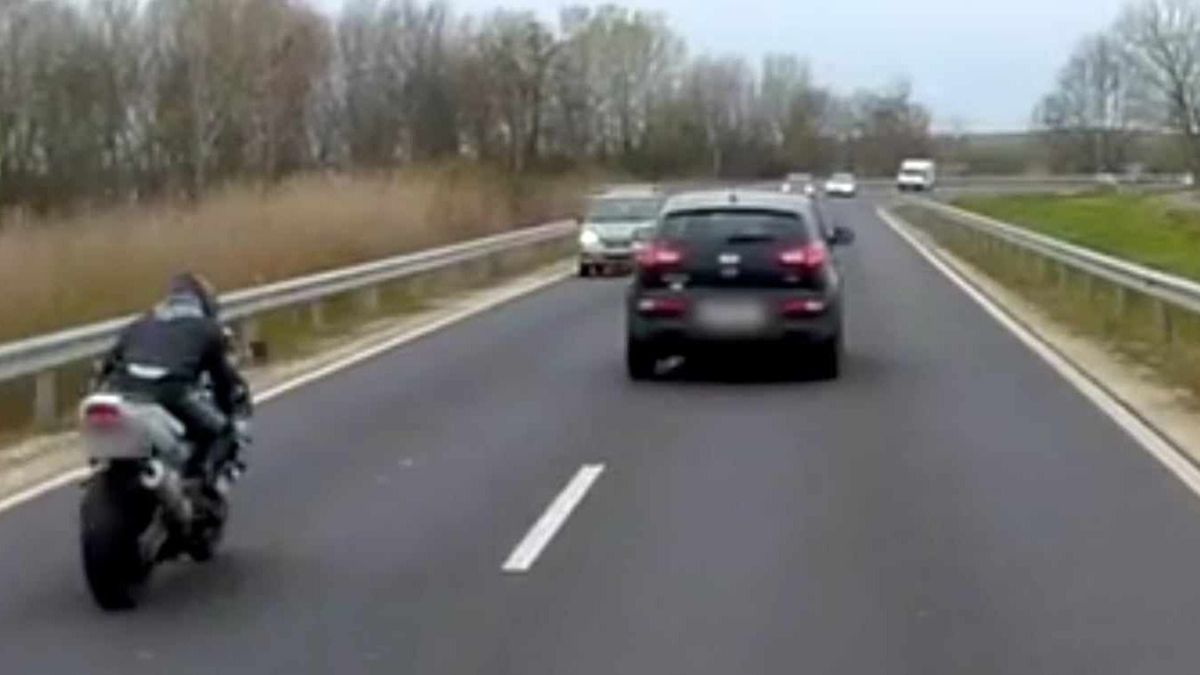 Egy nap jó idő és már túl is vagyunk az idei első életveszélyes motoros mutatványon – videó