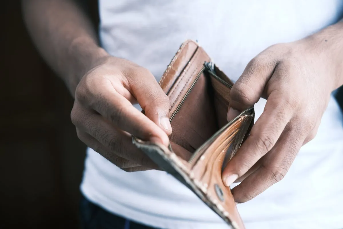 szegény, pénz, nincs pénze, pénztárca, csóró, Pexels