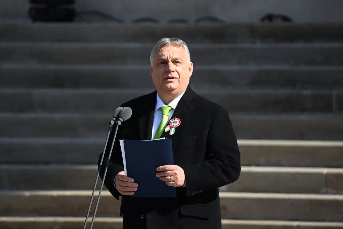 ORBÁN Viktor, Március 15. - Állami díszünnepség a Múzeumkertben
