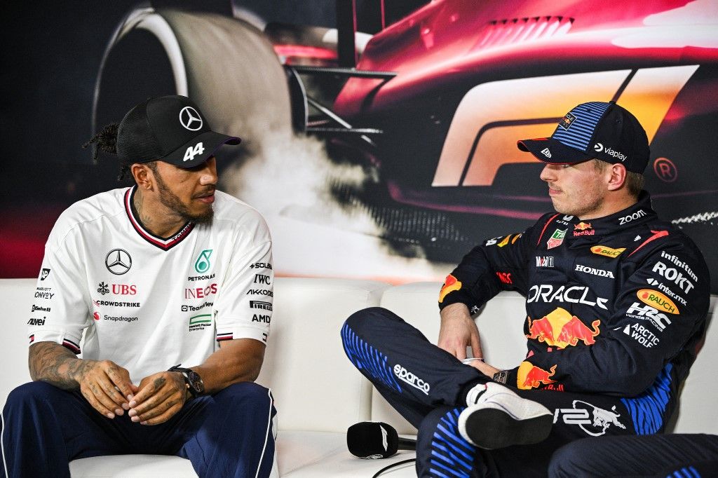 Max Verstappen, Lewis Hamilton