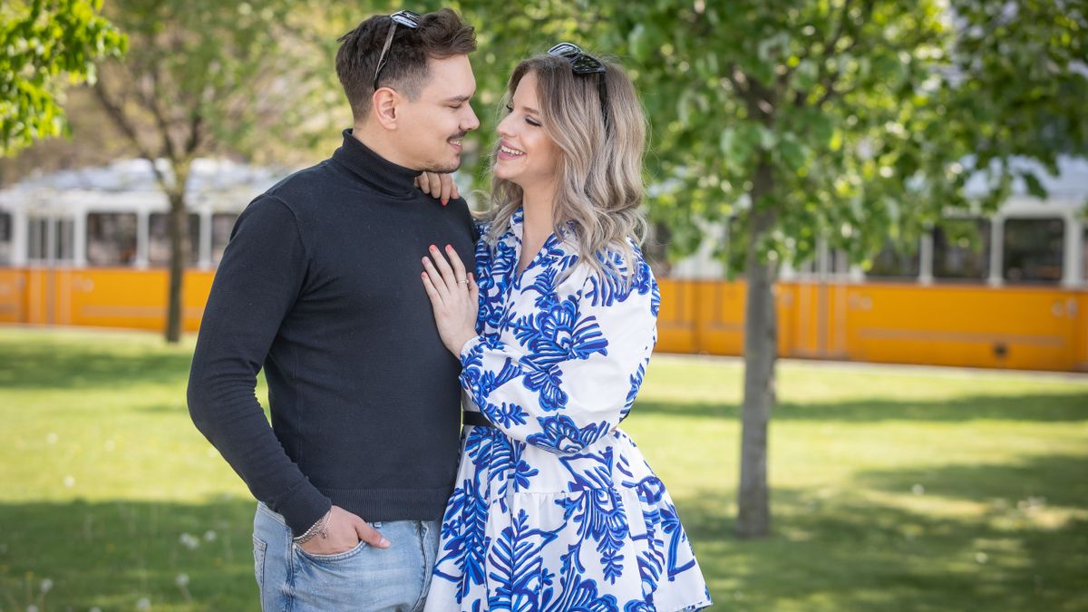 Első csókjukról vallott a TV2 csodás szerelmespárja