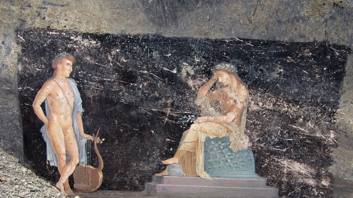 Újabb csodát fedeztek fel Pompejiben: gazdagon díszített bankett terem került napvilágra