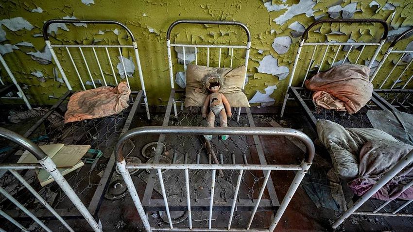 Ahol megfagyott az idő: szívszorító képeken a csernobili szellemváros
