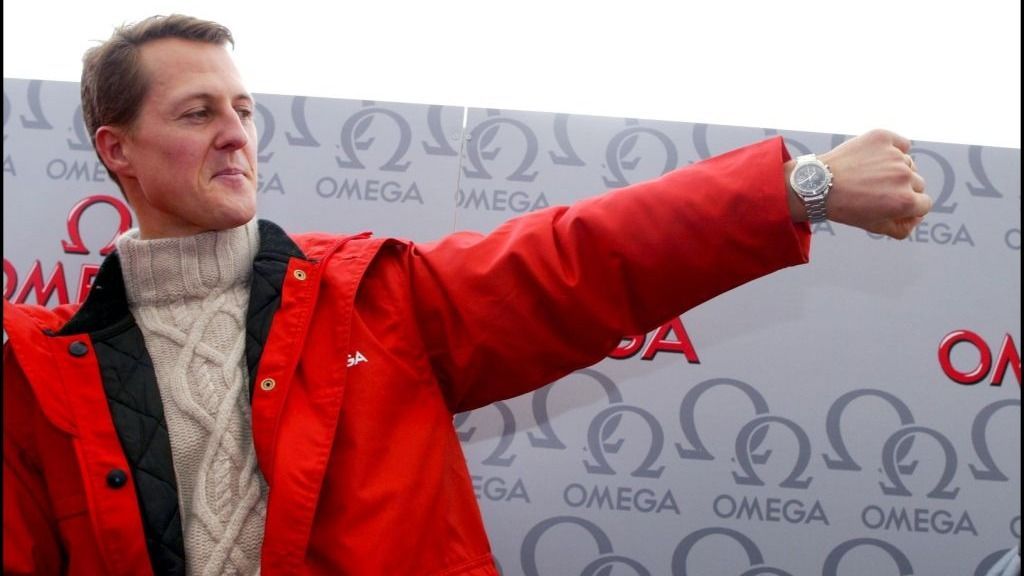 Michael Schumacher egyik hobbija volt a luxusórák gyűjtése