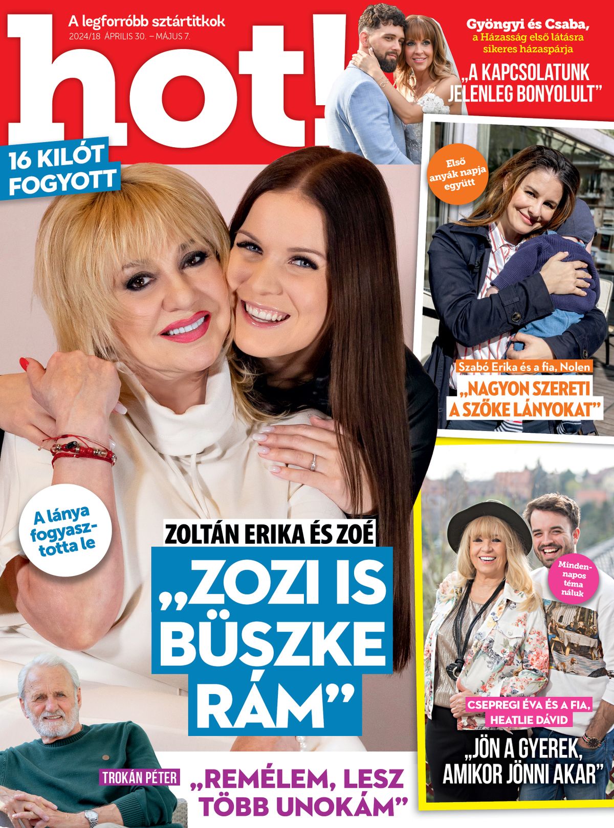 hot! magazin 2024/18 címlap