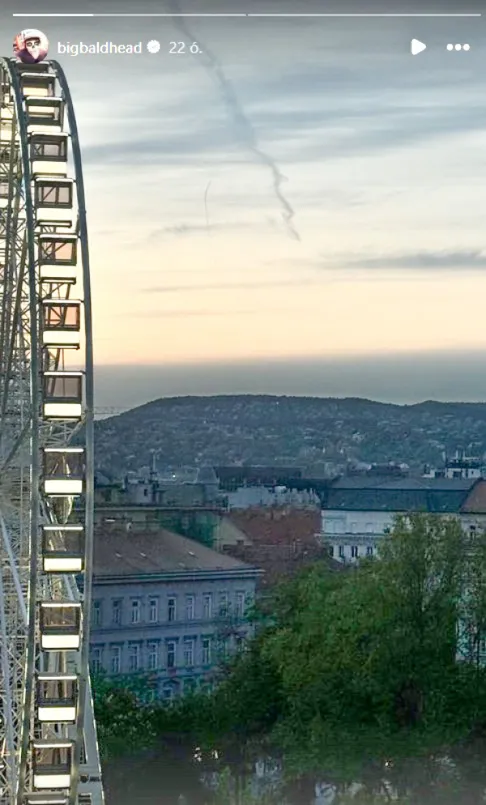 Norman Reedus, Budapest, óriáskerék